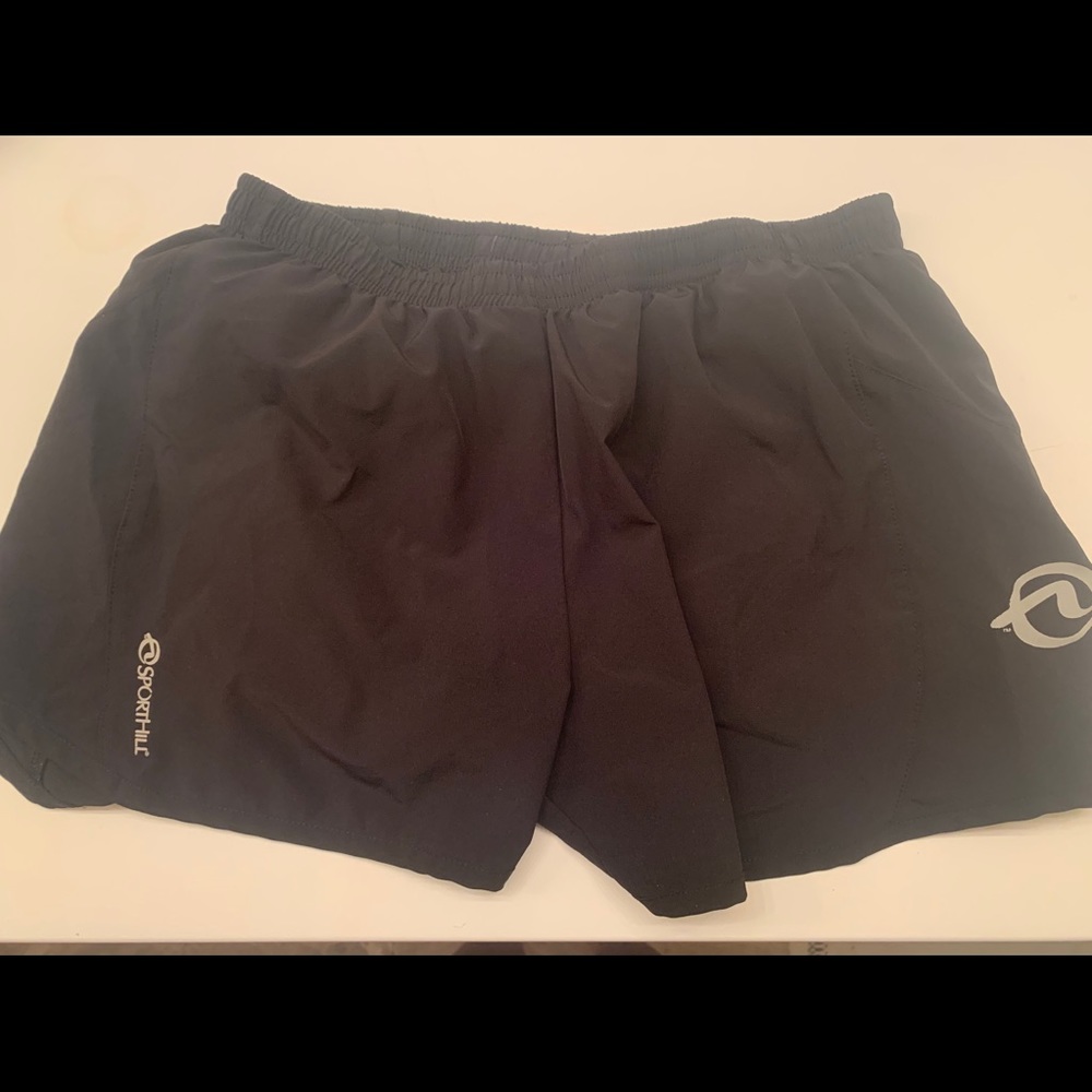 Black SportHill Running Shorts from REI (Size M)